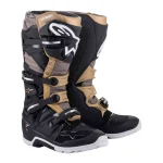 Alpinestars Tech 7 Enduro Drystar кроссовые мотоботы черные/золотые