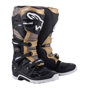 Alpinestars Tech 7 Enduro Drystar MX Boots Black/Gold