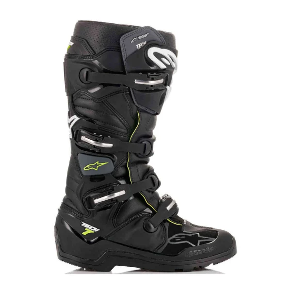 Alpinestars Tech 7 Enduro Drystar MX Boots Black/Grey