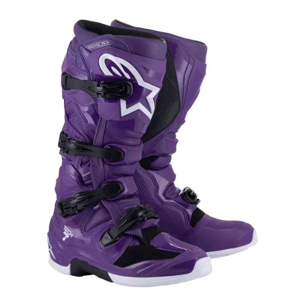 Alpinestars Tech 7 MX Boots Purple