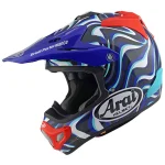 Arai MX-V EVO Stream MX Helmet Black/White/Blue/Red