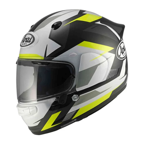 Arai Quantic Supra Helmet Yellow/Black/White