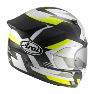 Arai Quantic Supra Helmet Yellow/Black/White, Motoee.com