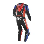 Berik Absolute GP 1-Piece Leather Suit Black/Red/Blue