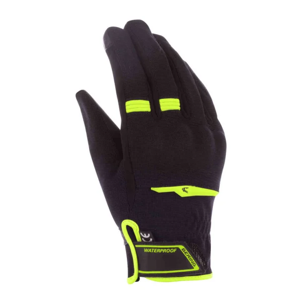 Bering Borneo Evo Waterproof Gloves Black/Neon