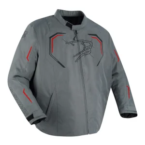 Bering Dundy King Size Waterproof Jacket Grey/Red