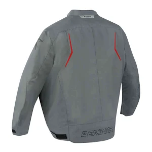 Bering Dundy King Size Waterproof Jacket Grey/Red, Motoee.com