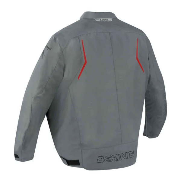 Bering Dundy King Size Waterproof Jacket Grey/Red