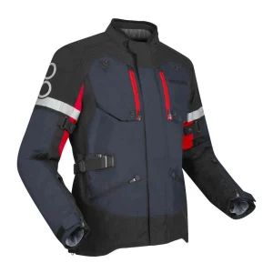 Bering Halifax 17353 Waterproof Jacket Black/Anthracite/Red