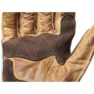 Fuel Rodeo Perforated Gloves Beige, Motoee.com