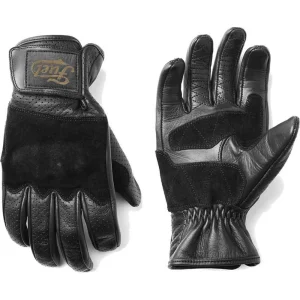 Fuel Rodeo Perforated Gloves Black