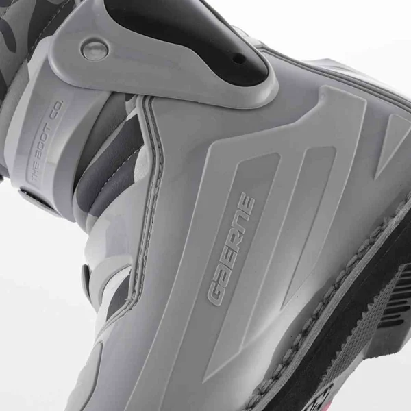 Gaerne Fastback Endurance MX Boots Light Grey/Dark Grey