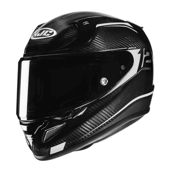 HJC RPHA 12 Carbon Keres Helmet Black/White