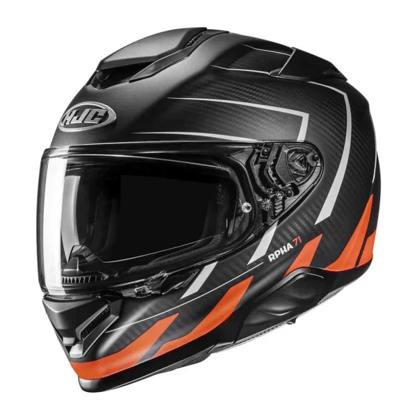 HJC RPHA 71 Carbon Cano Helmet Black/Orange