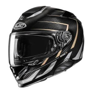HJC RPHA 71 Carbon Cano Helmet Black/Silver/Gold