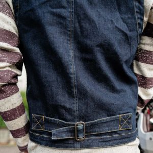 Holy Freedom Gilet Denim Vest Blue, Motoee.com