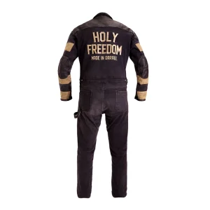 Holy Freedom Tutonero 1-Piece Denim Jumpsuit, Motoee.com