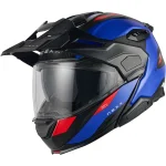 Nexx X.Lifecountry Terra Carbon Helmet Matte Blue/Red