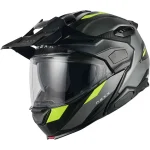 Nexx X.Lifecountry Terra Carbon Helmet Matte Grey/Neon