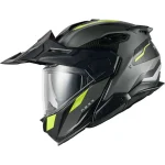 Nexx X.Lifecountry Terra Carbon Helmet Matte Grey/Neon