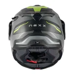 Nexx X.Lifecountry Terra Carbon Helmet Matte Grey/Neon