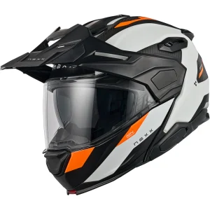 Nexx X.Lifecountry Terra Carbon Helmet Matte White/Orange