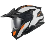 Nexx X.Lifecountry Terra Carbon Helmet Matte White/Orange