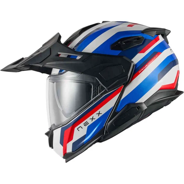 Nexx X.Lifecountry Westbound Helmet Blue/Red