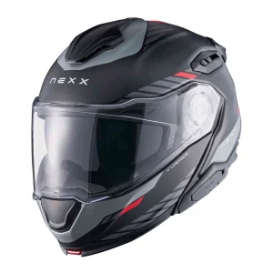 Nexx X.Lifetour Globe Helmet Matte Black/Red