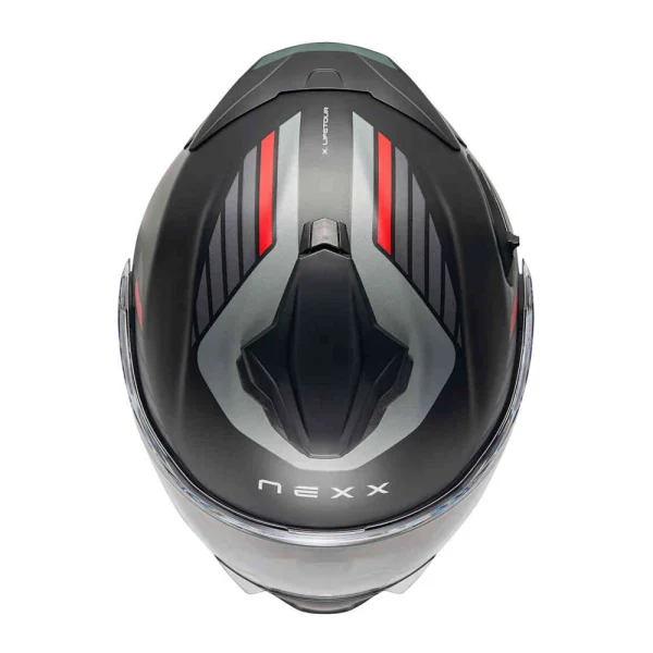 Nexx X.Lifetour Globe Helmet Matte Black/Red