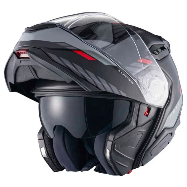 Nexx X.Lifetour Globe Helmet Matte Black/Red