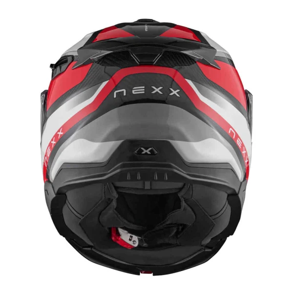 Nexx X.Lifetour Pro Mile Carbon Helmet White/Red