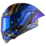 Nexx X.R3R Swirl Carbon Helmet Dark Blue