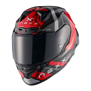 Nexx X.R3R Swirl Carbon Helmet Red