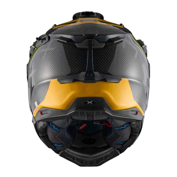 Nexx X.WED 3 Furka Carbon Helmet Green/Yellow