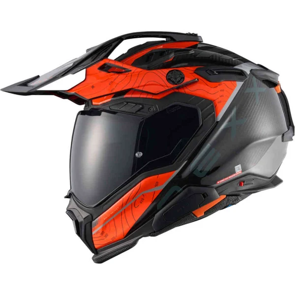 Nexx X.WED 3 Furka Carbon Helmet Grey/Orange