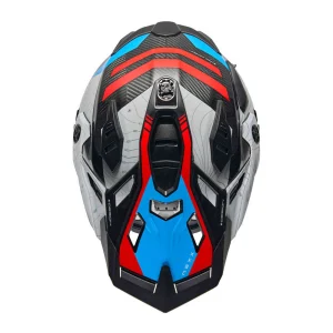 Nexx X.WED 3 Furka Carbon Helmet Red/Blue, Motoee.com