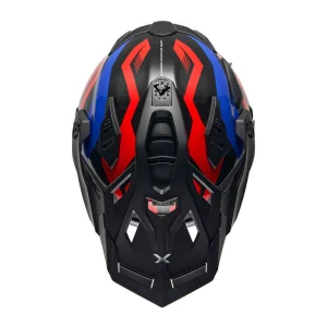 Nexx X.WED 3 Gobi Helmet Red/Blue, Motoee.com