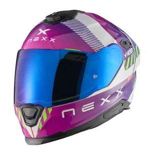 Nexx Y.100R Fade Helmet Purple/White