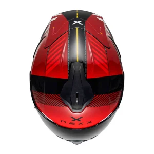 Nexx Y.100R Fade Helmet Red/Black, Motoee.com