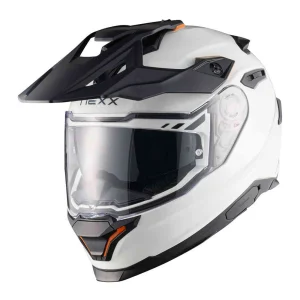 Nexx Y.TRAVL Plain Helmet White Perlmutt