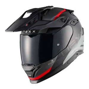 Nexx Y.TRAVL Quest Helmet Matte Black/Red