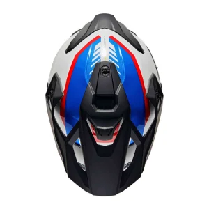 Nexx Y.TRAVL Quest Helmet White/Blue/Red, Motoee.com