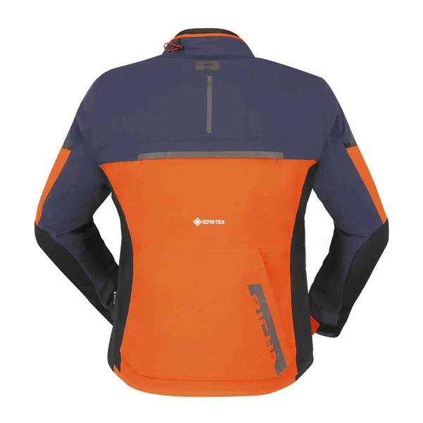 Richa Orion GTX Waterproof Jacket Dark Blue/Orange