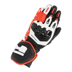 Richa Stradale Gloves Black/White/Red, Motoee.com