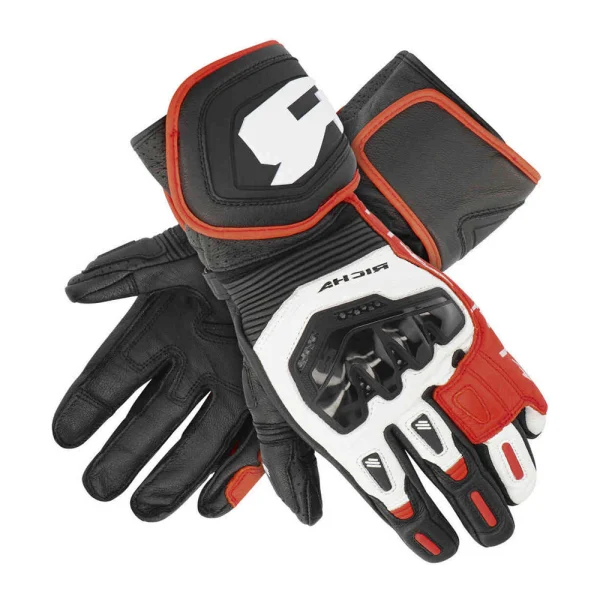 Richa Stradale Gloves Black/White/Red