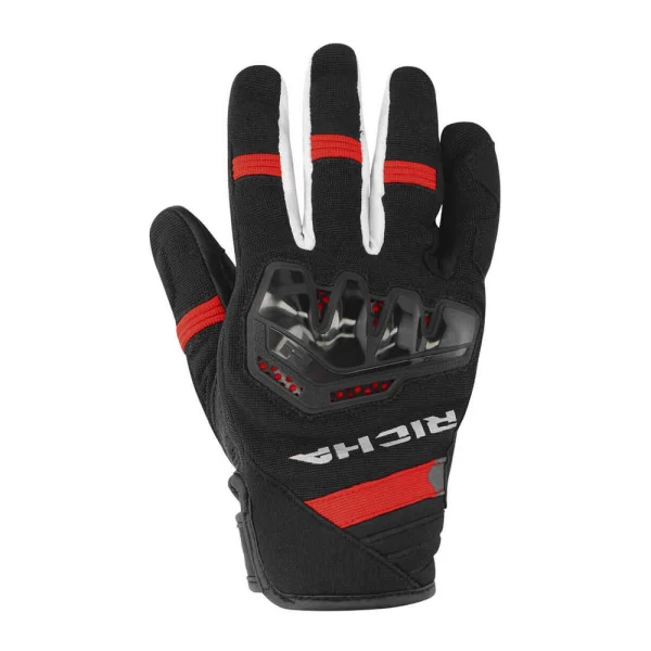 Richa Stradale Summer Perforated Gloves Black/Red