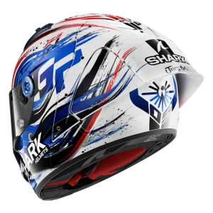 Shark Aeron GP FIM Replica Zarco Signature Carbon Helmet, Motoee.com