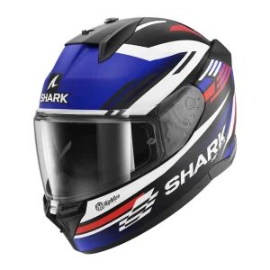 Shark D-Skwal 3 Firstlap Helmet Black/White/Red/Blue