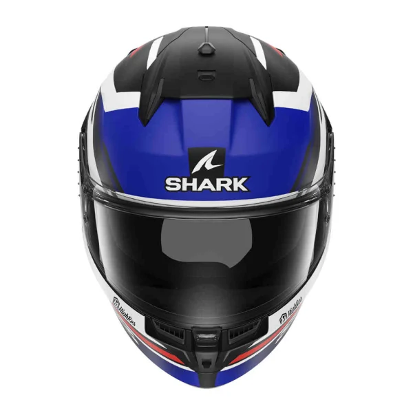 Shark D-Skwal 3 Firstlap Helmet Black/White/Red/Blue